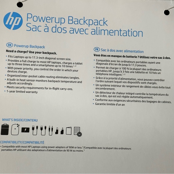 HP PowerUp Backpack - Picture 3 of 10